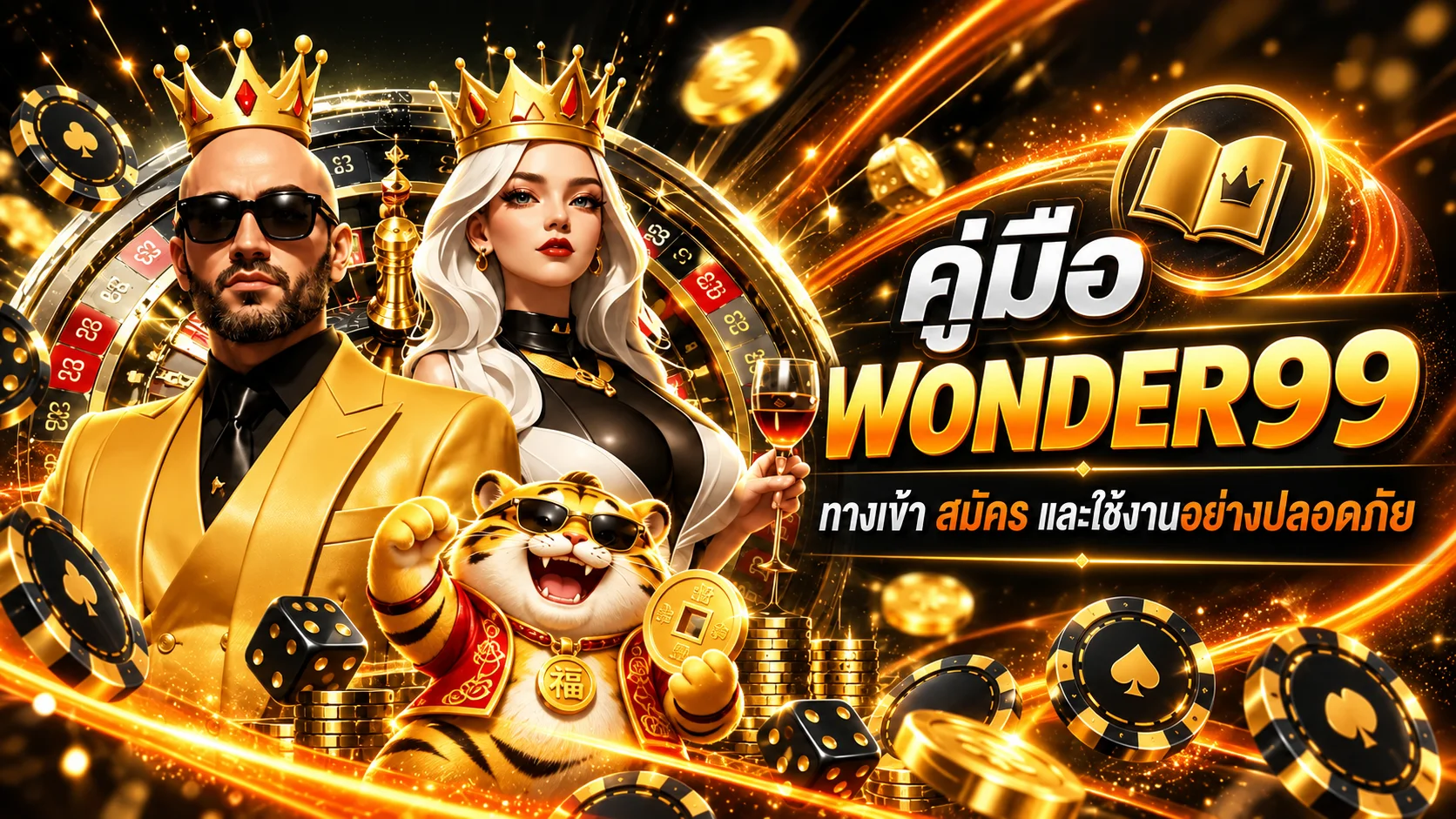 คู่มือ WONDER99 ทางเข้า สมัคร login และใช้งานปลอดภัย